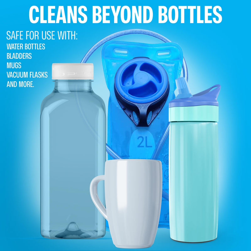 [Australia] - SoJourner Bags Water Bottle Cleaning Tablets - 36 Pack, Chlorine & Odor Free, Hydration Bladder and Water Bottle Cleaner Tablets, Removes Stubborn Stains & Odors 
