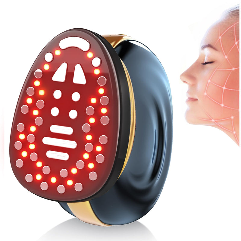 Microcurrent Multifunctional Facial Device, Smart Photon Micro-Current Device Electric Face Lift Light Therapy Skin Care Beauty Machine