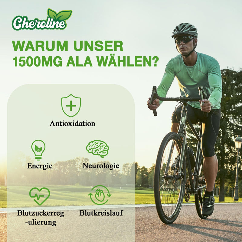 [Australia] - Liposomal Alpha-Lipoic Acid 1500 mg Soft Capsules, with Acetyl-L-Carnitine 900 mg & Ubiquinol 100 mg & Vitamin E 15 mg, Highly Effective 4-in-1 ALA Supplement (60 pieces (pack of 1)) 60 pieces (pack of 1) 