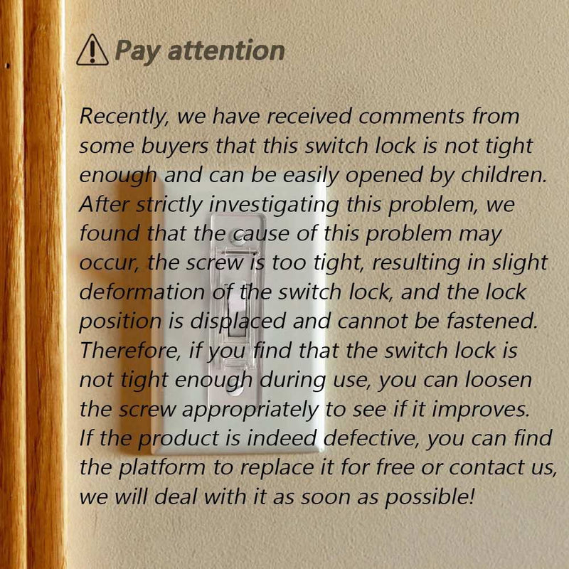 [Australia] - Wall Switch Guard, ILIVABLE Child Proof Light Switch Plate Covers Protects Your Lights from being Accidentally Turned On or Off by Children and Adults (Clear, 2 Pack) 