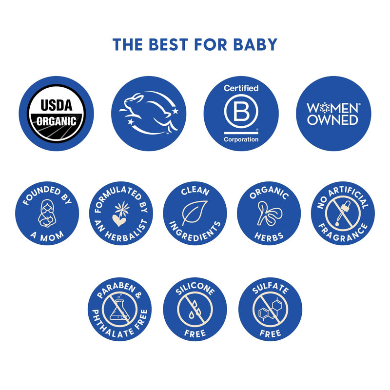 [Australia] - Motherlove Diaper Balm (4 oz) Organic Herbal Diaper Rash Cream‚ÄîCloth diaper Safe, Zinc Oxide- & Petroleum-Free 4 oz 