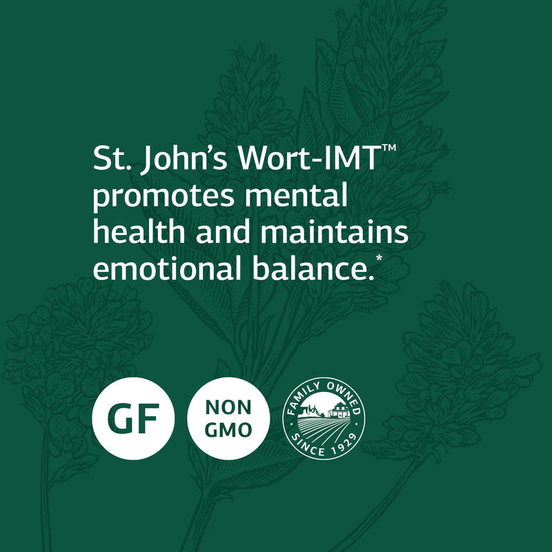 [Australia] - Standard Process St John's Wort-IMT - Whole Food Mental Health and Stress Relief with Organic Carrot, Alfalfa, Carrot Oil, Calcium Lactate, Inositol, Iodine, and Magnesium Citrate - 90 Capsules 