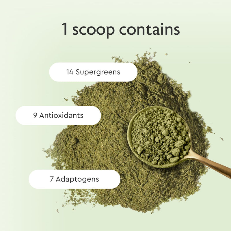 [Australia] - Alaya Organic Super Greens Powder - Premium Green Juice Superfood Supplement Powder - Adaptogens, Antioxidants & Probiotics Blend - USDA Organic, Non-GMO, Vegan - 30 Servings (Mixed Berry) 