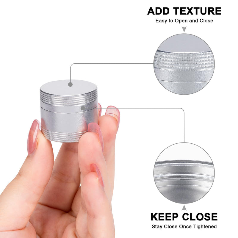 Small Pill Box for Purse Pocket - Metal Pill Case Daily Portable Waterproof Pill Container Medicine Organizer for Pills/Vitamin/Fish Oil/Supplements, Pill Box Small Size