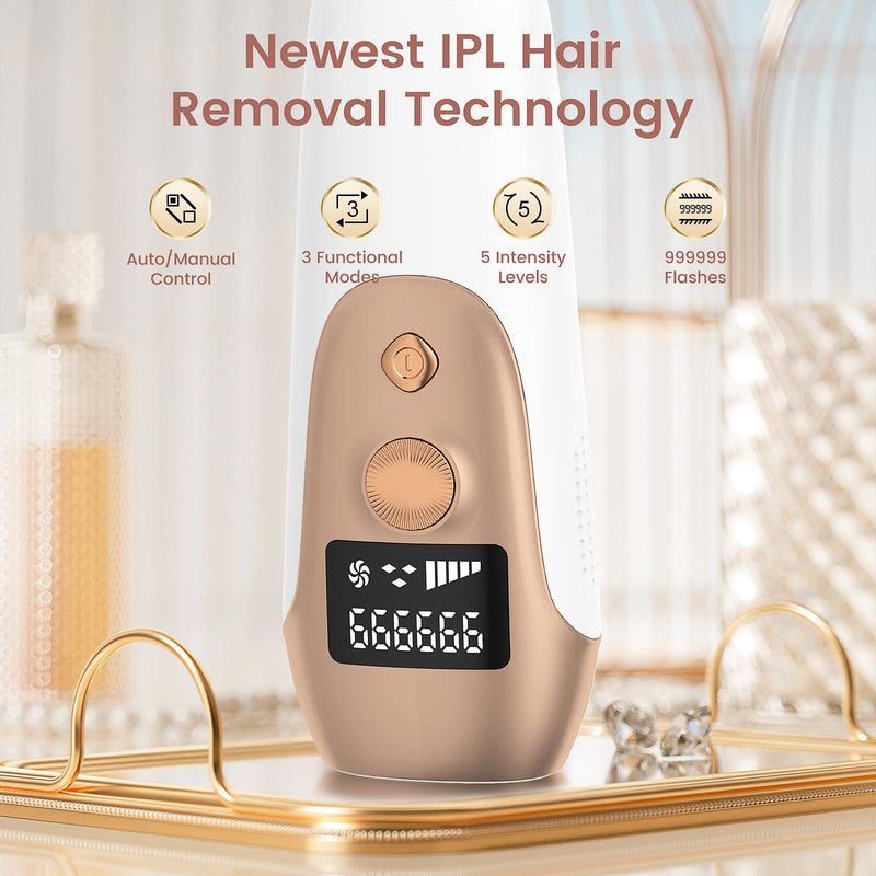 [Australia] - IPL Hair Removal Device, Hair Removal for Women and Men at home for Armpits Legs Arms Bikini Line，model S3 