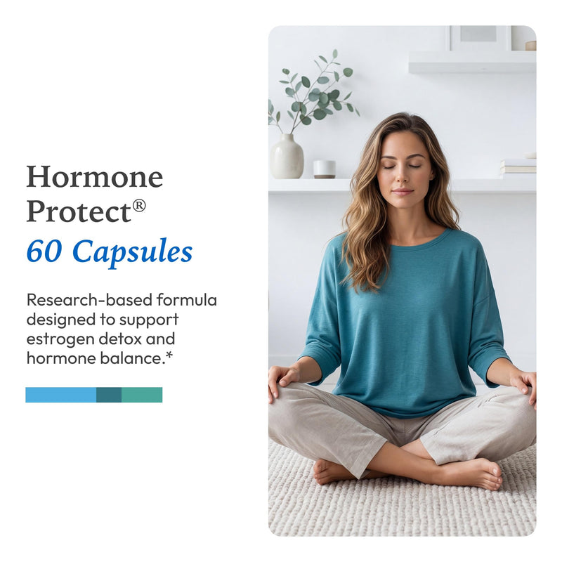XYMOGEN Hormone Protect - Estrogen Metabolism Support - DIM & Broccoli, Kale, and Kolrabi Extract - Vegetarian, Non-GMO & Gluten Free - 60 Capsules | Estrogen Metabolism Support, DIM and Broccoli, Kale, and Kolrabi Extract, Vegetarian, Non-GMO, and Glu...