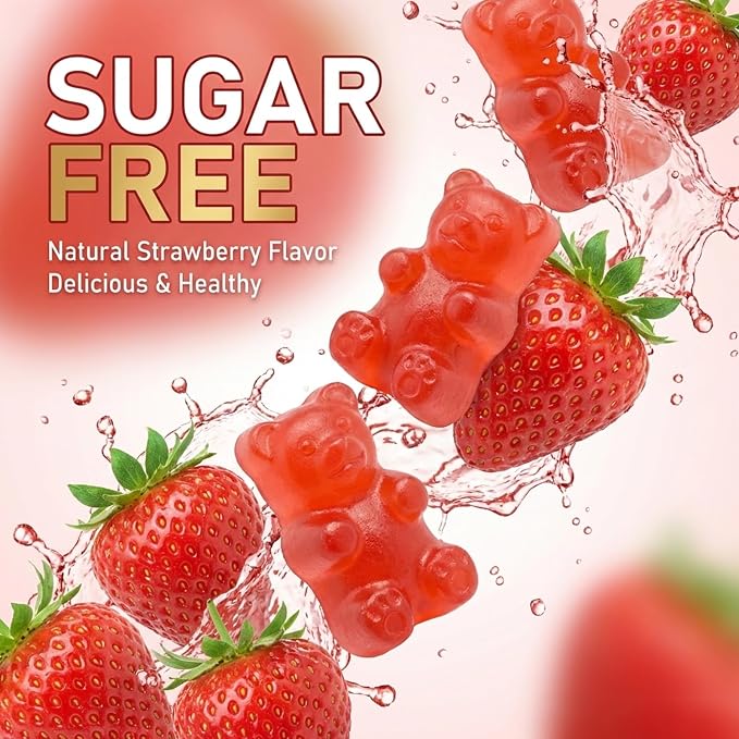 Magnesium Glycinate Gummies 600mg, Sugar Free Magnesium Gummies for Adults | High Absorption Magnesium Supplement, Chewable Potassium Supplements for Body Support, Zzz and Relaxation, 120 Count Raspberry 120 Count (Pack of 1)