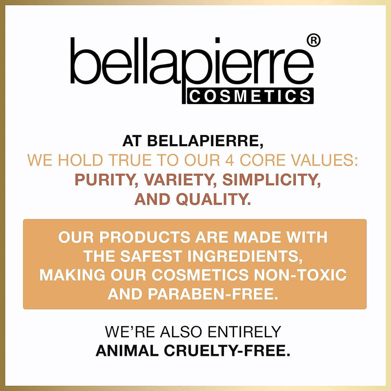 [Australia] - Bellapierre 90s Glam Face & Eye Book Palette | 25 Eyeshadow Shades with Blush, Bronzer, & Highlighter | Non-Toxic & Paraben Free | Vegan & Cruelty-Free 