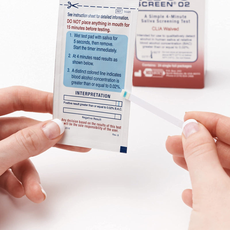 [Australia] - Saliva Alcohol Screen Test (Pack of 24) 