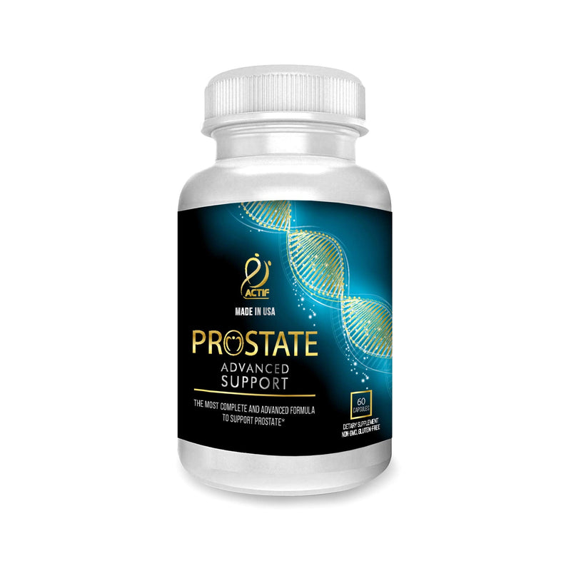ACTIF Prostate Advanced Support with 20+ Factors, Complete Support for Urinary Health and Prostate - 60 Capsules, Made in USA, Non-GMO