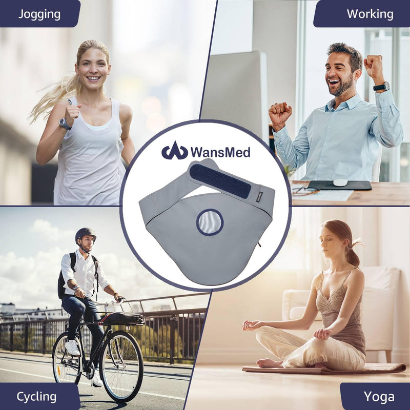[Australia] - Colostomy Bag Covers for Men and Women, Ileostomy bag covers, Colostomy Supplies Gray XX-Large 