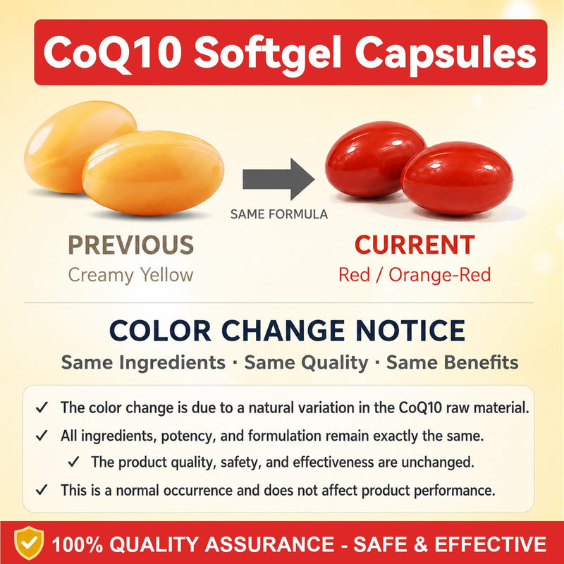 Ubiquinol CoQ10 High Strength 200mg Softgels with Omega 3 Coenzyme Q10 Supplements for Women&Men Powerful Antioxidant for Heart Health 120 Softgels 4 Months Supply