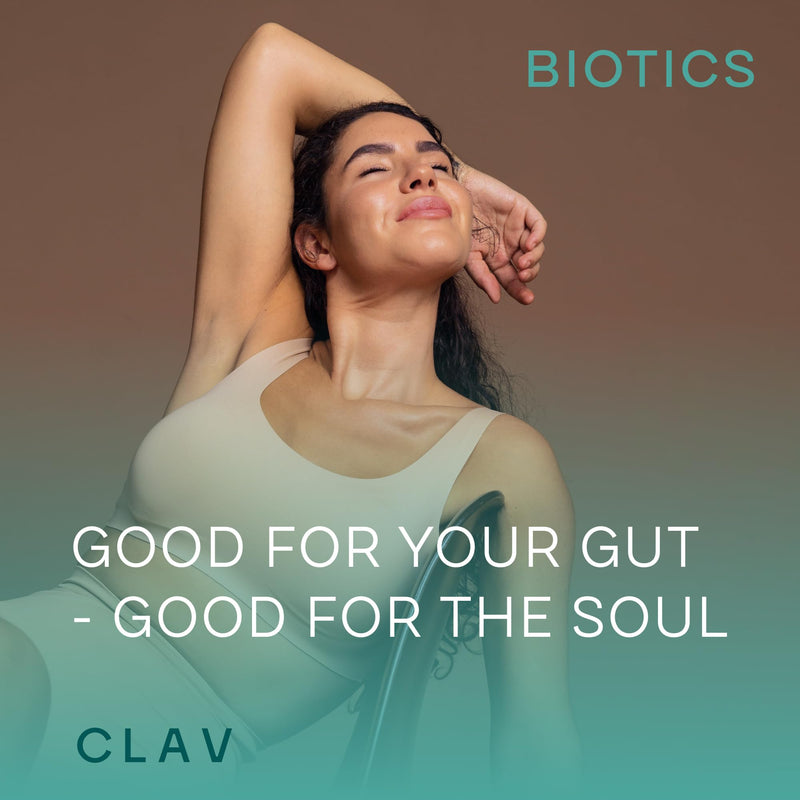 CLAV® Probiotic Complex - 23 Probiotic Strains - Bloating & Constipation Relief - Gut Health Supplement for Men & Women - Vegan Probiotics with Lactobacillus & Bifidobacterium