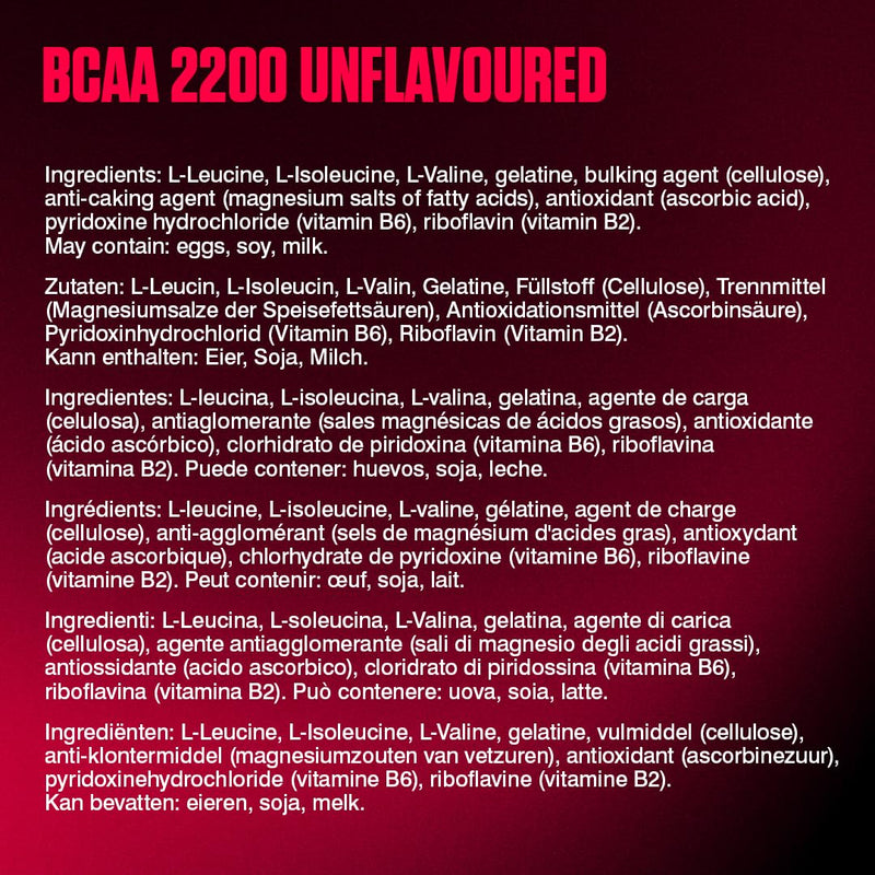 Dymatize BCAA 2200 Caps 400er - Essential Amino acids – leucine, isoleucine, valine 400 count (Pack of 1)