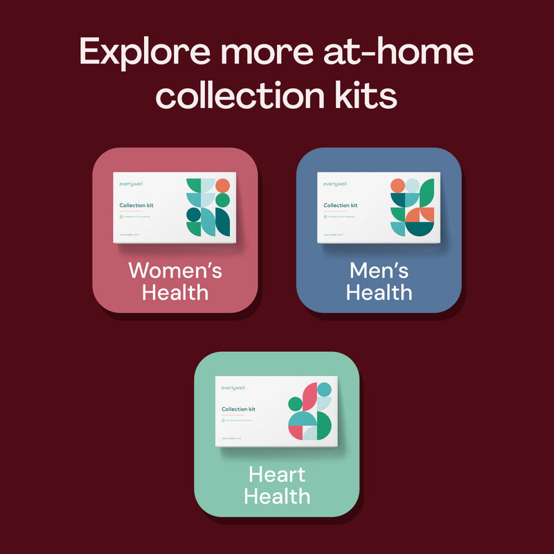Everlywell At-Home HbA1c Lab Test for Women and Men, Measures Hemoglobin A1c for Accurate Results from CLIA-Certified Labs Within Days, for Ages 18 Plus