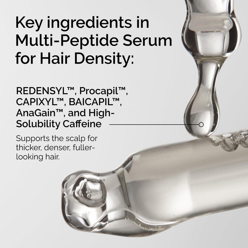 The Ordinary Multi-Peptide Serum for Hair Density, Peptide-Powered Formula for Thicker, Fuller Looking Hair 2.02 Fl Oz (Pack of 1)