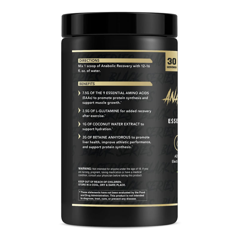 [Australia] - Anabolic Warfare Anabolic Recovery Essential Amino Acid Blend - Post-Workout Recovery & Premium Hydration to Build Muscle (Tropical Tornado, 30 Servings) Tropical Tornado 