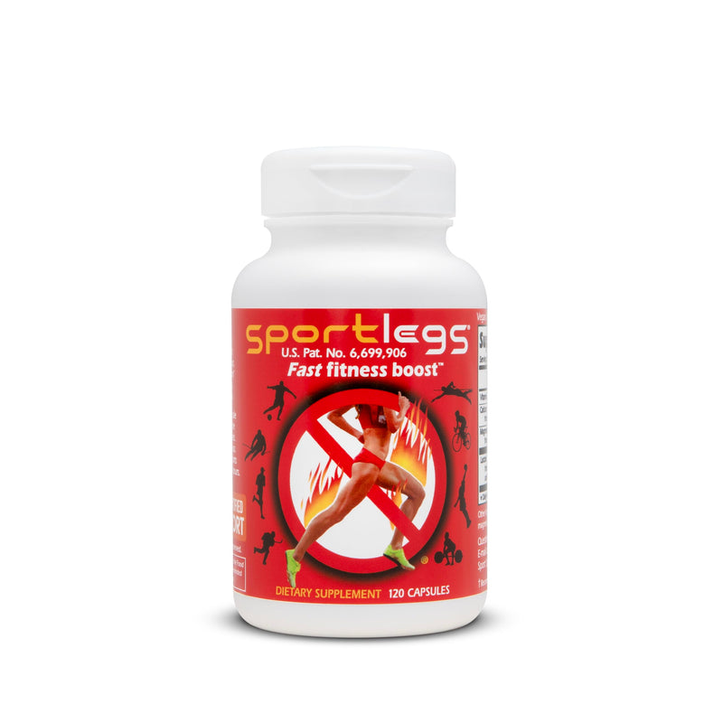 [Australia] - SPORTLEGS Fast Fitness Boost Pre Workout for Men and Women, Lactic Acid Supplement, Sports Endurance Fuel, Endurance Supplements for Runners - NSF Certified for Sport,120-Capsule Bottle, Pack of 1 120 Count (Pack of 1) 