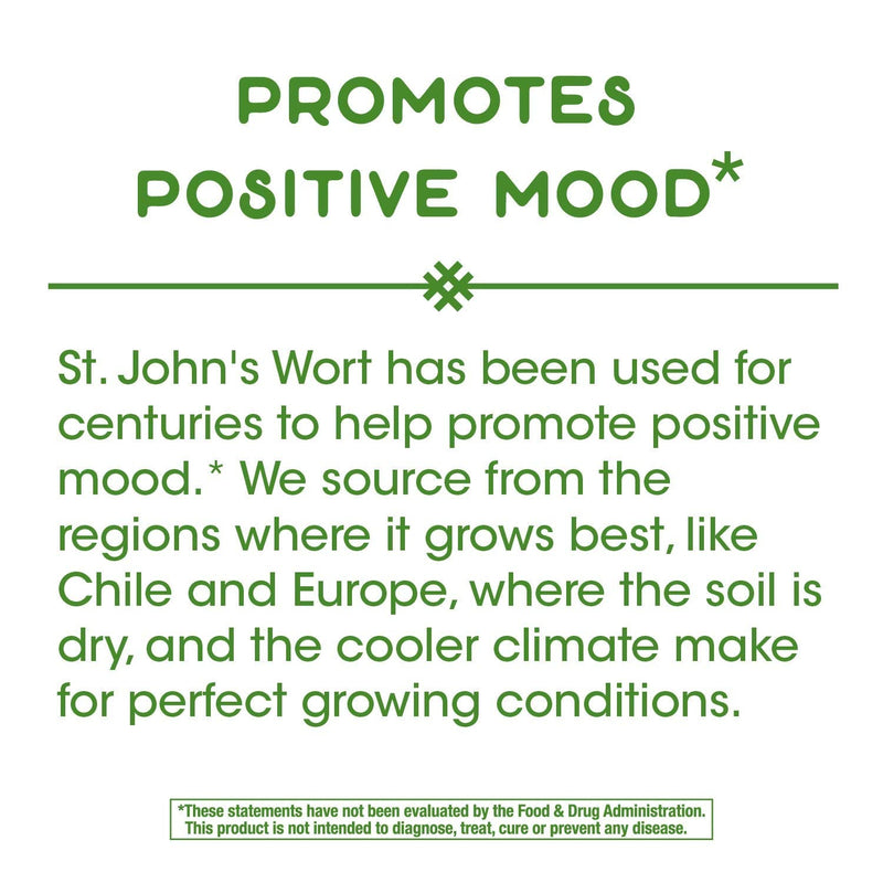 [Australia] - Nature's Way Premium St. John’s Wort Herb, Promotes A Positive Outlook*, 700 mg per serving, 180 Vegan Capsules 