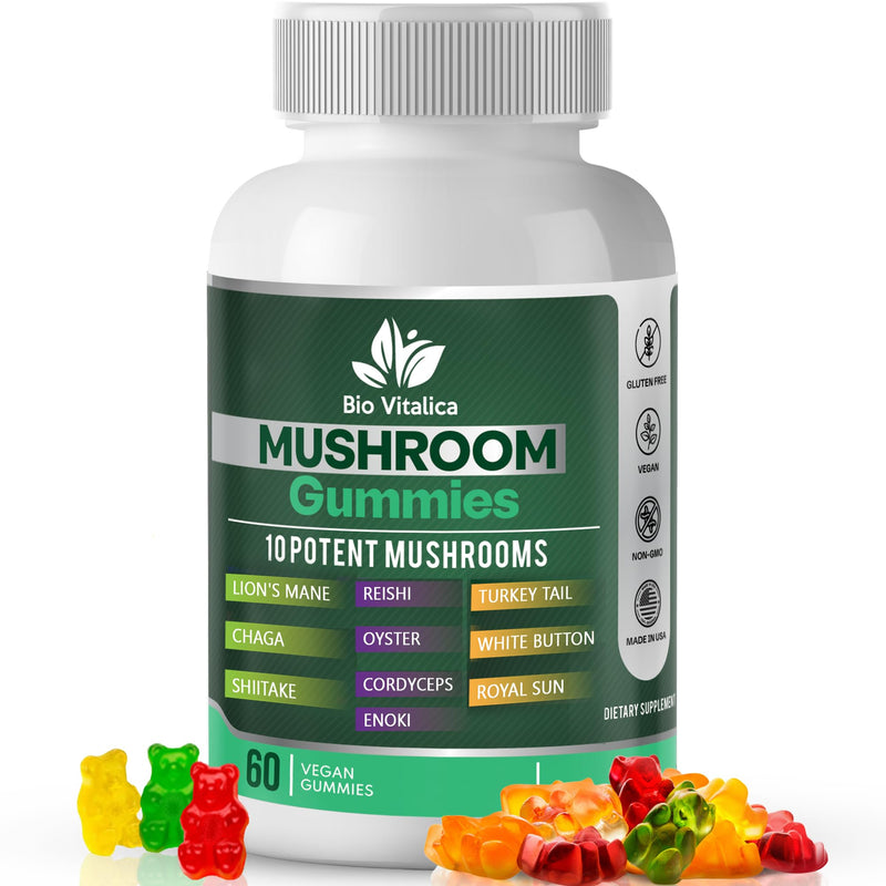 Sea Moss Elderberry Gummies & Mushroom Gummies (Bundle)