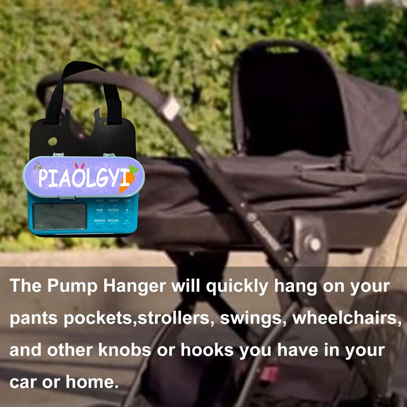 [Australia] - PIAOLGYI G-Tube Pump Hanger for 500ML&1200ML Bags,Feeding Pump Holder for G Tube Feeding Pump Hanger,Plastic(Only G-Tube Pump Hanger) 