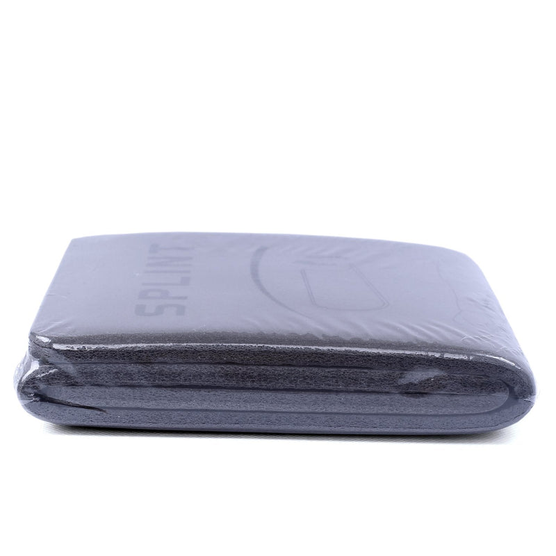 Splints: 3-Size Pack Made for Finger Neck, Leg, Knee, Foot, Wrist, Hand, Arm Injuries with a Handbag (Grey) Grey