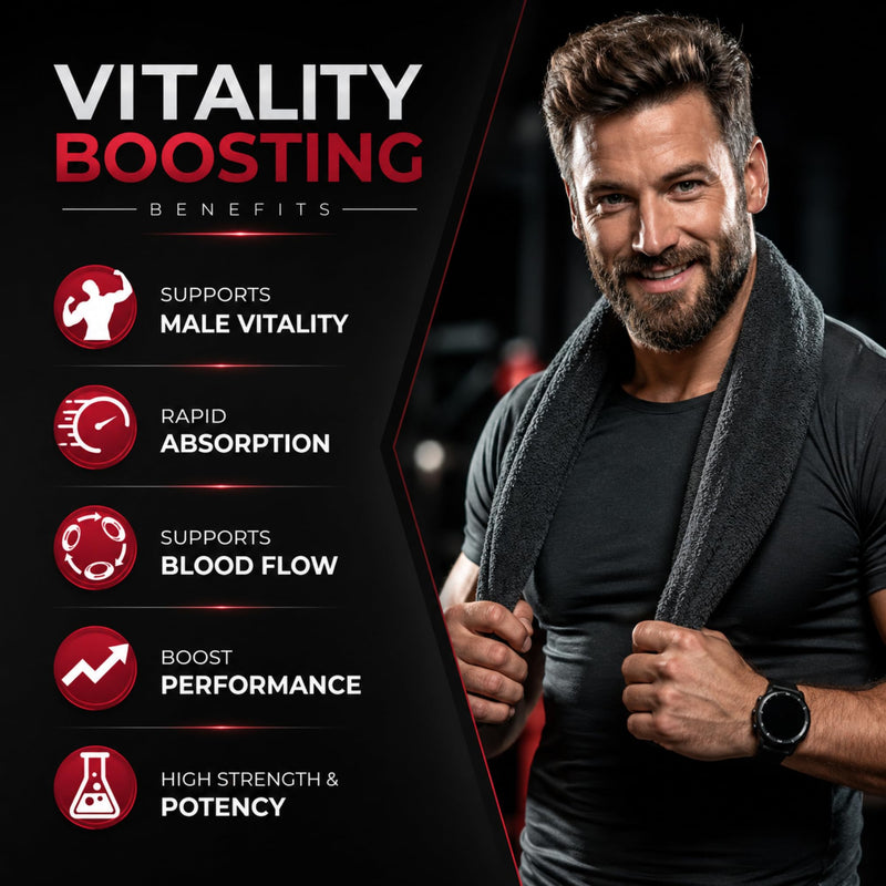 HornGoatMax Capsules - 120 Capsules 500mg Pure Goat Wd Extract 500mg - 10% Standardised Energy and Vitality Supplement for Men - No Fillers No Additives - Vegan Gluten Free 120 count (Pack of 1)