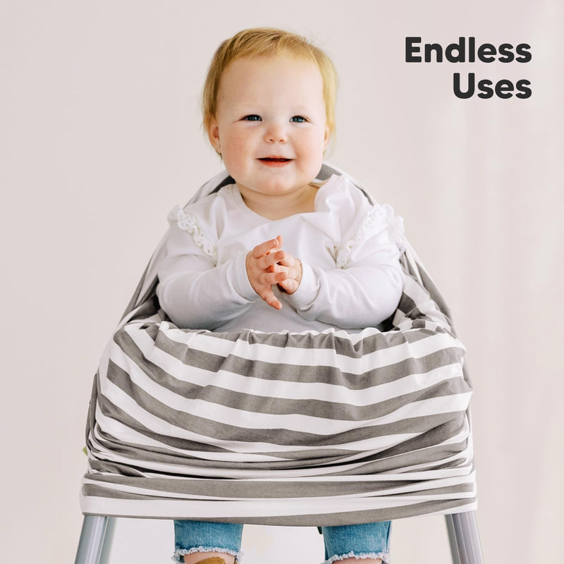 [Australia] - Car Seat Covers for Babies - Nursing Cover, Baby Car Seat Cover, Nursing Covers for Breastfeeding, Carseat Cover Girls, Boy, Breastfeeding Cover, Infant Car Seat Cover, Stroller Cover (BFF Gray) Bff Gray 