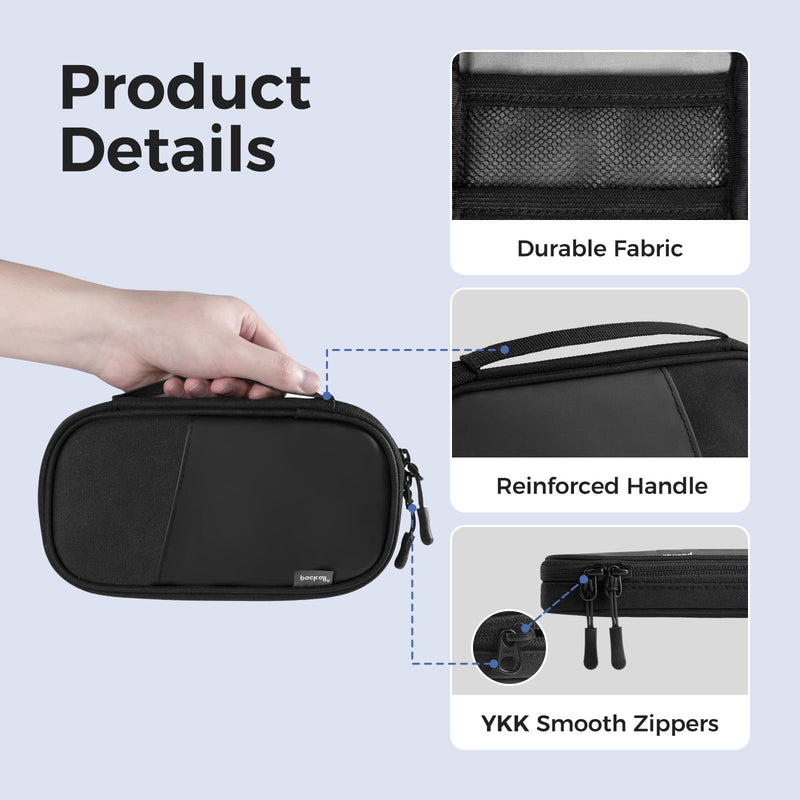pack all Packing Organizer Bundle | 1 Clear Organizer Pouch(M) & 1 Pencil Case Plus for family, men, women and children