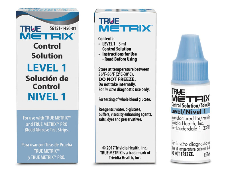 [Australia] - TRUE METRIX® Control Solution Bundle Level 1, Level 2 and Level 3 solutions + TRUEplus® Log Book 