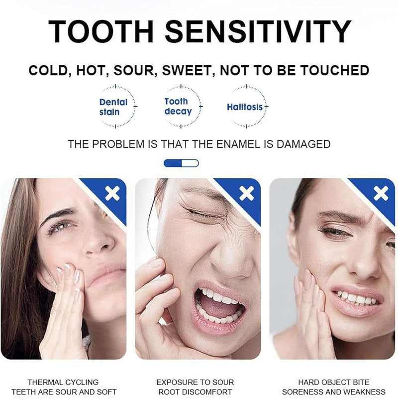 [Australia] - Hydroxyapatite Toothpastes 7.5%,2pcs 7.5 Toothpaste for Enamel Protection and Tooth Strengthening, Gentle Mint, Fresh Breath, Daily Use for Oral Health 