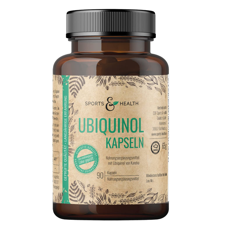 [Australia] - Q10 capsules Ubiquinol - 90 capsules - 100 mg pure Kaneka Ubiquinol - Q10 capsules high dosage - Q10 with Kaneka quality - coenzyme Q10 90 pieces (pack of 1) 