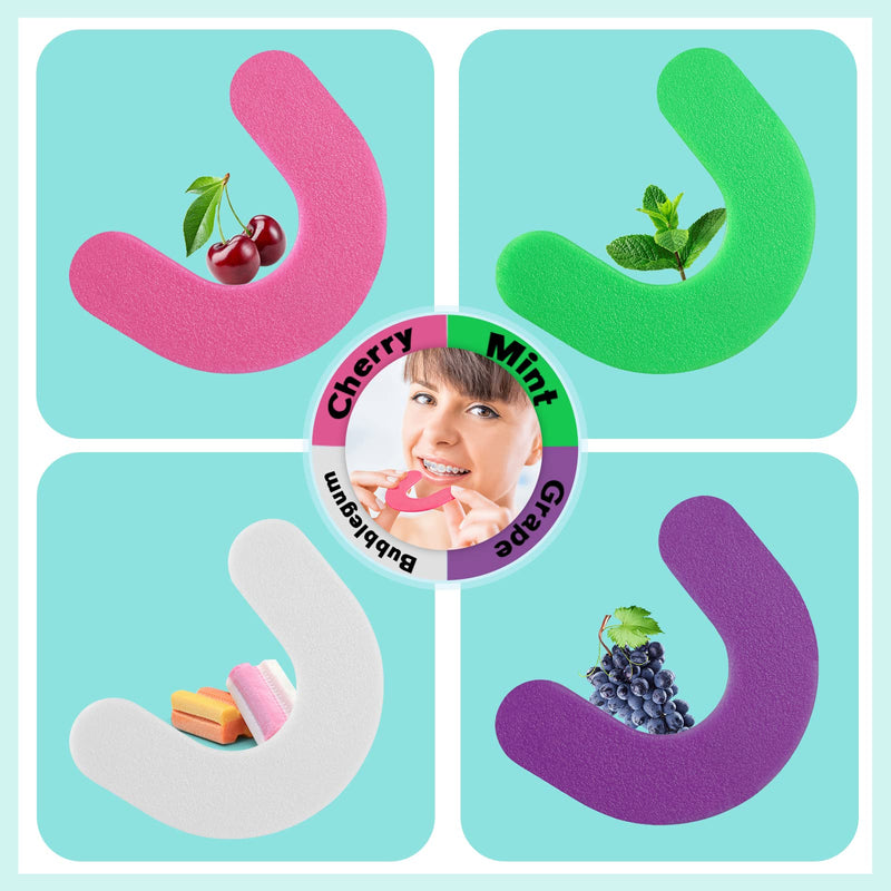 [Australia] - Bite Wafers for Orthodontic Braces - Therapy Wafer Latax Free, Relieve Pain from Braces, Teeth Pain Relief Chewie, Night Mouth Guard Alternative (Mint, 10 Pcs) Mint 
