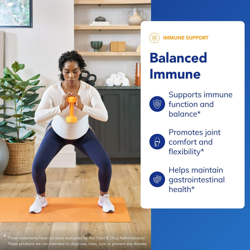 Pure Encapsulations Balanced Immune, 60 Capsules | Joint, Gastrointestinal and Thyroid Function Support*, Support Healthy Cellular Immune Response and Cytokine Production
