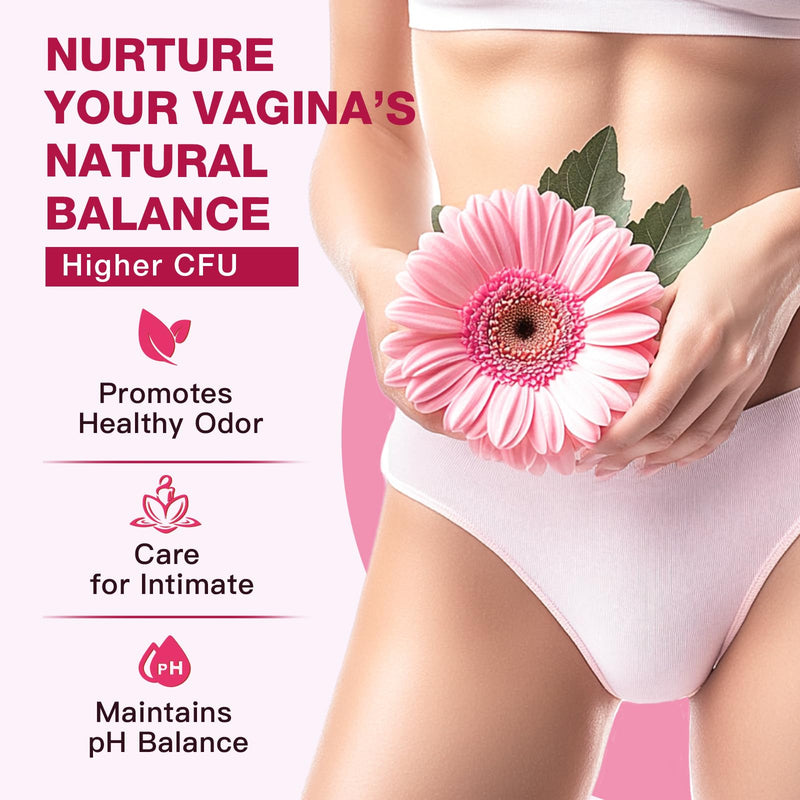 ZEBORA Vaginal Probiotics for Women with Cranberry, 90 Vegan Capsules | With Organic Prebiotics, D-Mannose, and Vitamin C, Supports Urinary Tract Health, Vaginal pH, and Gut Health, Gluten Free 90 Count (Pack of 1)