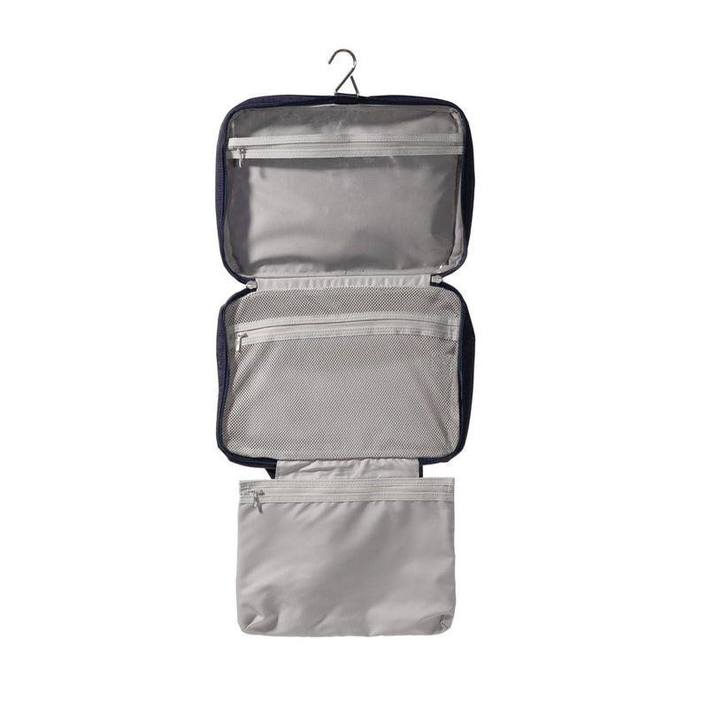 Baggallini Large Hanging Travel Toiletry Kit One Size French Navy