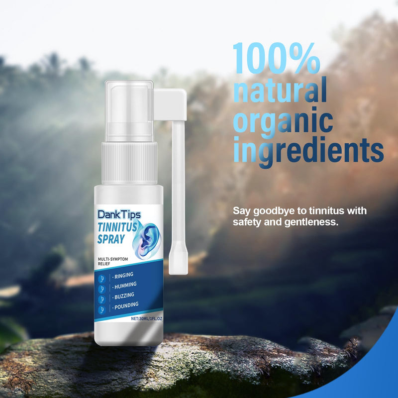 [Australia] - Tinnitus Relief for Ringing Ears, Tinnitus Relief Spray, Ringing Treatment for Ear Noise & Interference, Improves Hearing 1 Fl Oz (Pack of 1) 