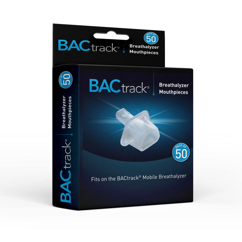 [Australia] - BACtrack Mobile Breathalyzer Mouthpieces (Pack of 50) 50 Count (Pack of 1) 