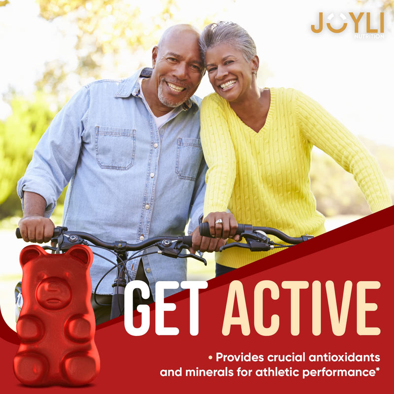 [Australia] - JOYLI Quercetin Gummies - Pure Quercetin with Bromelain Zinc Vitamin C & Vitamin D3 - Quercetin Supplement 500MG for Immune System & Allergy - Quercetin for Kids and Adults - 60 Quercetin Chewable 