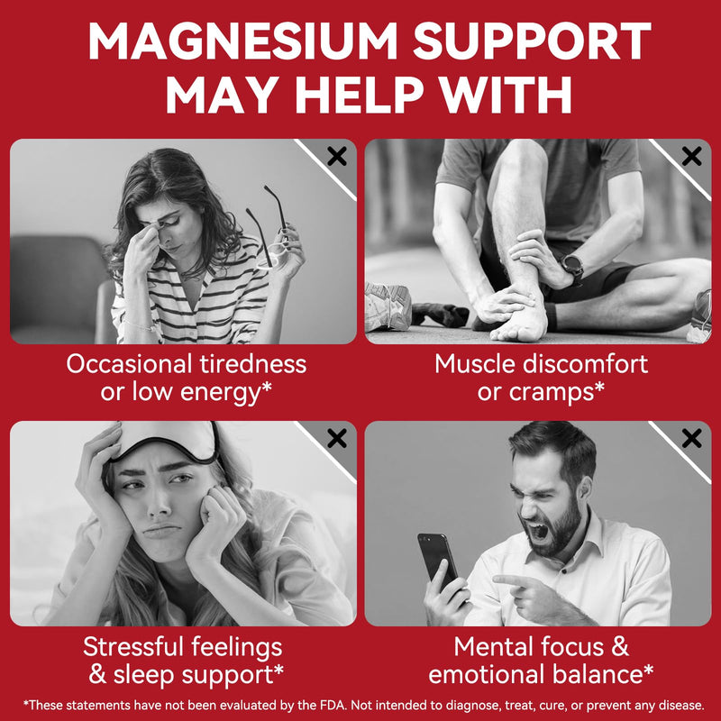 Magnesium Glycinate Gummies, 600mg High Absorption Magnesium Supplement, Sleep Support, Relaxation & Muscle Function, Sugar Free, Gluten-Free, Raspberry Flavor 120 Count