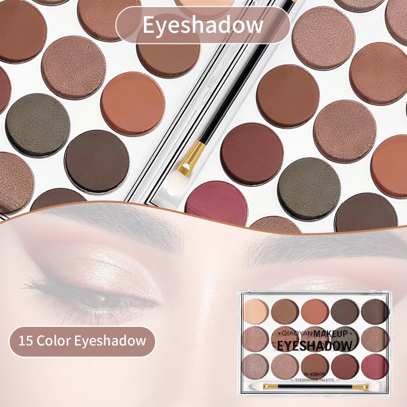 [Australia] - 37 Pcs All in One Makeup Kit for Women Full Kit, Makeup Gift Set for Beginners Teenager, Multipurpose Makeup Set Includes Eyeshadow Palette Contour Stick Cosmetic Brush (A204) 37 Pcs 