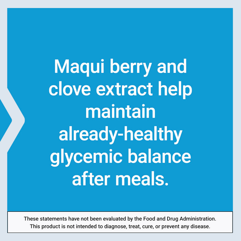 Life Extension Glycemic Guard, 30 Capsules | Clove & Maqui Berry Extract, Helps Maintain Already-Healthy Glycemic Balance, Gluten-Free, Non-GMO & Vegetarian, 1 Daily
