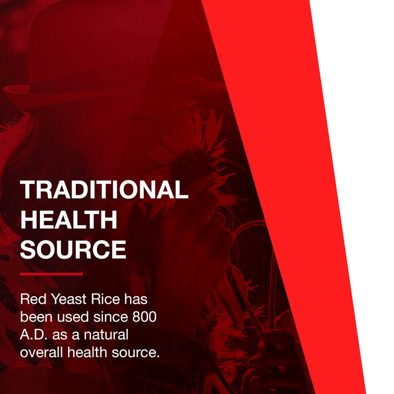 [Australia] - Protocol Red Yeast Rice Extract 600mg - Traditional Herbalism - 90 Veg Caps 