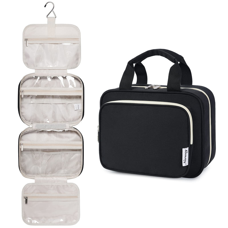 Narwey Hanging Toiletry Bag With Large Makeup Bag