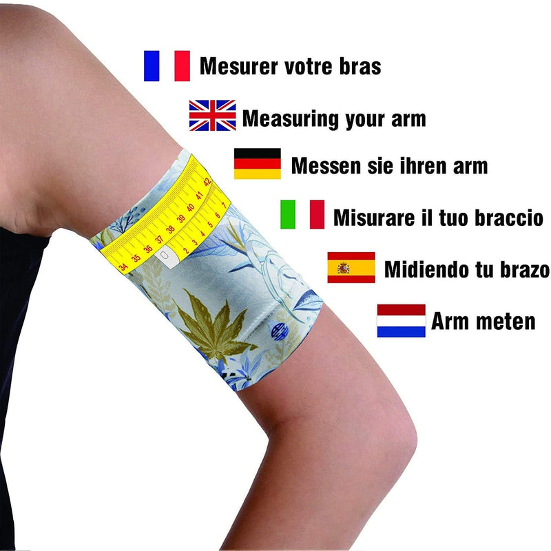 [Australia] - Dia-Band, armband for Sensor Freestyle Libre, Medtronic, Dexcom or Omnipod - reusable diabetic band. M (27-30cm) 