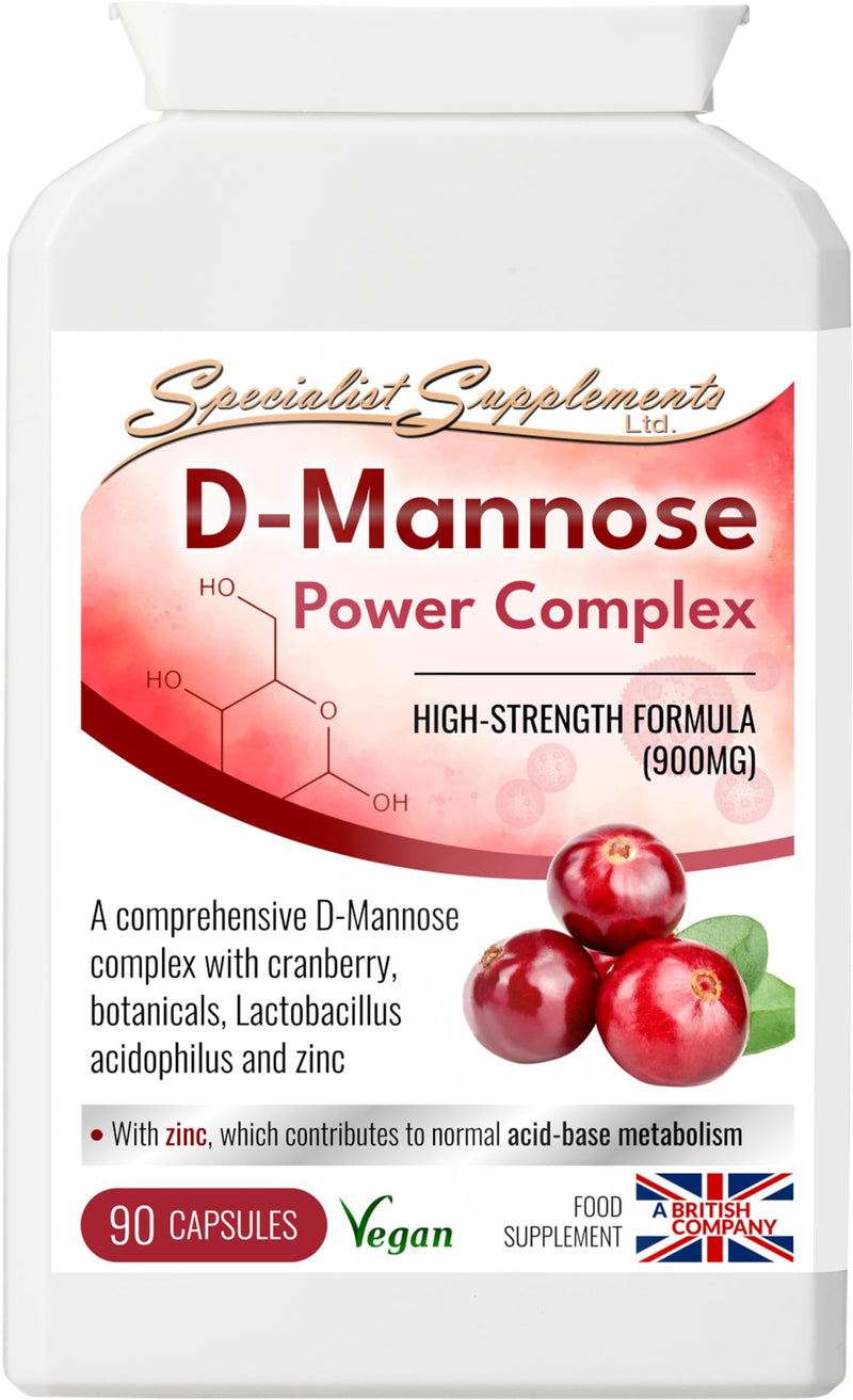 D-Mannose Power Complex, 90 Capsules