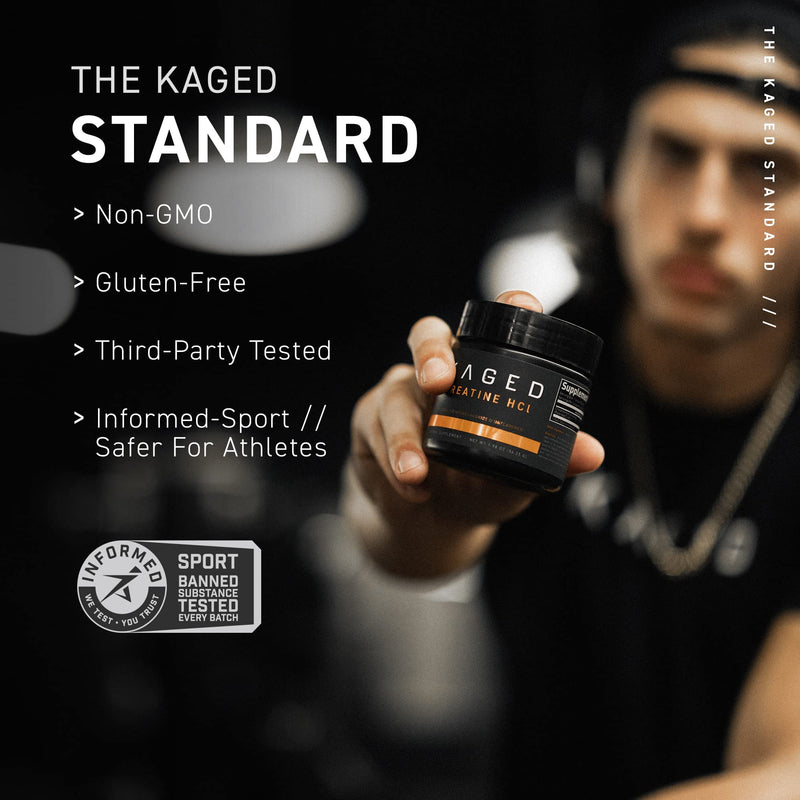 [Australia] - Kaged Creatine HCl Powder | Fruit Punch | Supports Muscle Growth and Recovery | Patented Creatine Hydrochloride Formula | Easy Digestion and Enhanced Muscle Absorption | 75 Servings Fruit Punch Powder (HCl) 