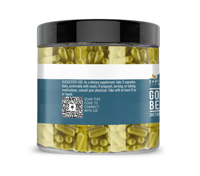 [Australia] - Earthborn Elements Goldenseal Berberine, Pure & Undiluted, No Additives (200 Count) 