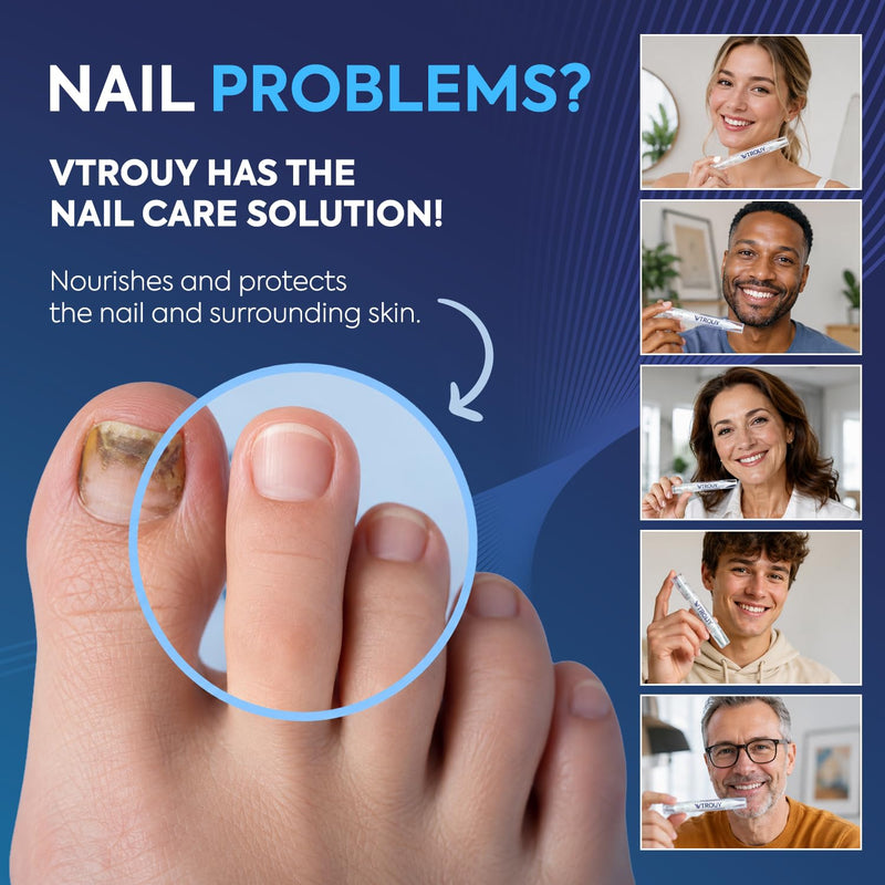 Toenail Fungus Pen Extra Strength: Nail Treatment with 25% Undecylenic Acid & Tea Tree Oil - Repairs Yellow Thick Brittle Toe and Fingernails - 3 Pens with 5 Nail Files 0.14 Fl Oz (Pack of 3)