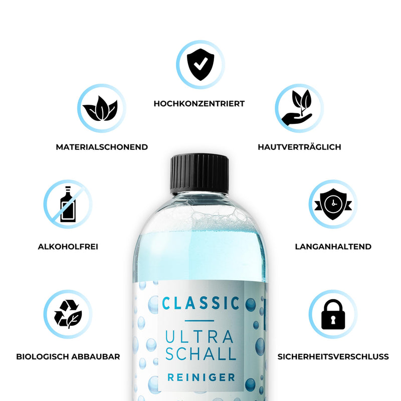 [Australia] - Ultrasonic cleaner concentrate for every ultrasonic device Hygienic & material-friendly cleaning for glasses, jewelry & dentures | Developed by the optician (Action 2025) Action 2025 